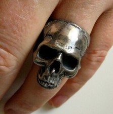 Grande anello teschio