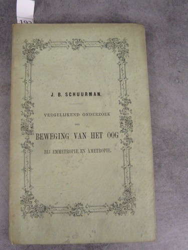 Beweging van het oog tableau