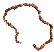 Filo di perline marroni