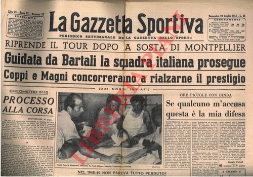 Guidata bartali squadra - da, la