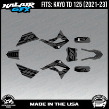 Graphics Kit for Kayo Pit bike