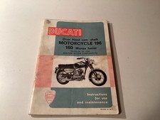 Ducati manuale istruzioni 160
