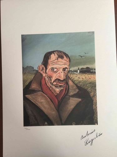 Antonio ligabue lithograph - antonio,