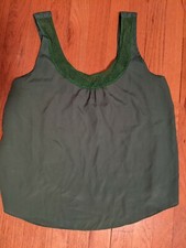 Canotta verde fluo con retro