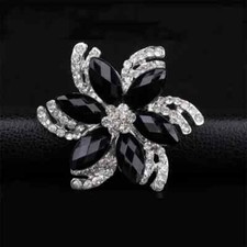 Spilla donna fiore diamante