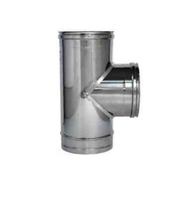 Raccordo a T 90° monoparete