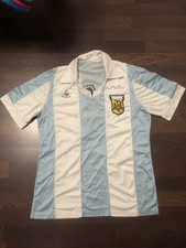 #4 MAGLIA ARGENTINA NATIONAL SHIRT 1980 Size 6/7 MATCH WORN LE COQ SPORTIF