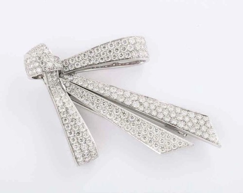Spilla argento taglio tondo