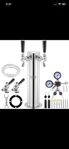 Vevor kegerator tower kit - kegerator,