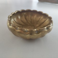 Vintage ciotola ottone antico - vintage,