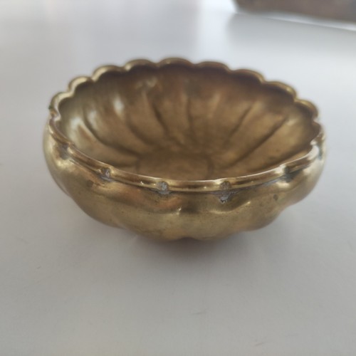 Vintage ciotola ottone antico - vintage,