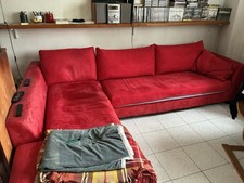 divano angolare Alcantara