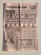GAZZETTA DELLO SPORT 26 GIUGNO 1980 JUVENTUS - PHILIP WELD - QUINTAVALLA -VIRDIS