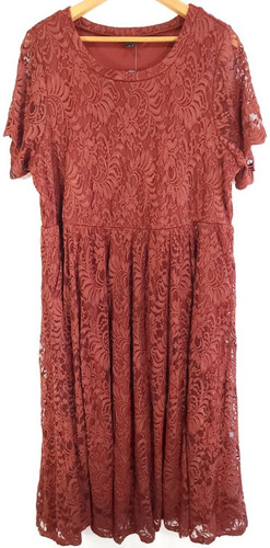 Abito torrid donna bordeaux - abito, 3