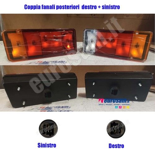 Coppia fanali posteriori sx - fanali, dx+sx