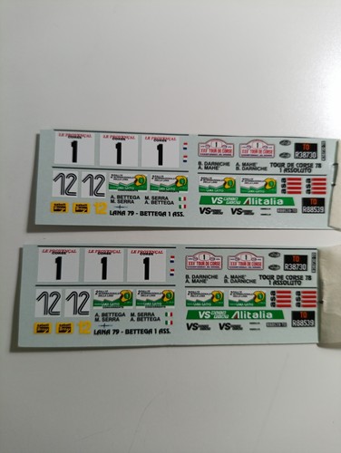 Decals fiat 131 abarth - 1/43,