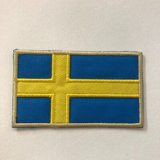 PATCH BANDIERA SVEZIA RICAMATA