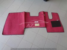 Tappeto in moquette rossa guida a destra Lancia Beta coupè 