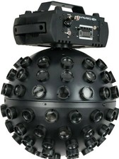 SHOWTEC COLOURBURST RGBW LASER palla LED effetto luce sfera rotante TELECOMANDO