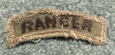 Patch scheda ranger forze speciali sottomessa teatro epoca Vietnam originale