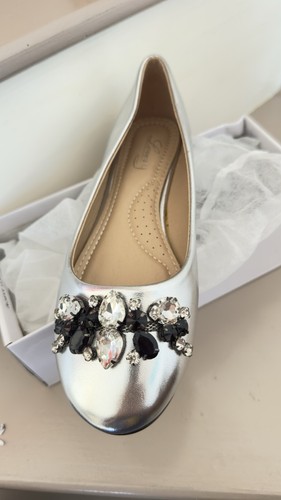 Ballerina donna argento con - ballerina,