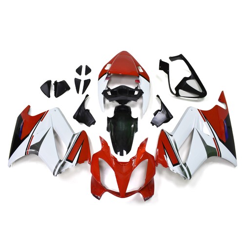 Red white fairing - red,