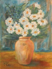 Dipinto ad olio 1991 natura