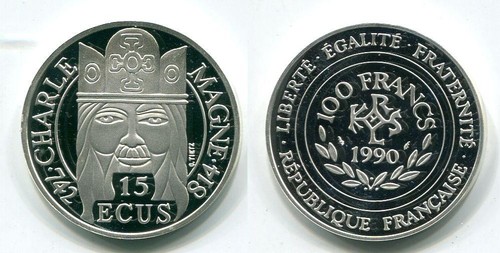 Francia moneta 100 - 100, franchi