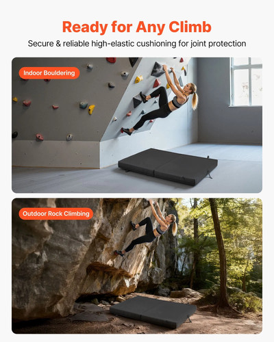 Bouldering crash pad fold - bouldering, bi-fold