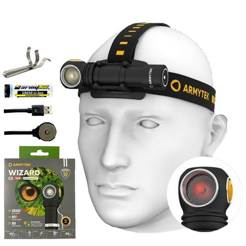 Armytek wizard bianco - wr, +