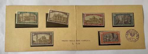 1925 regno folder - folder, libretto