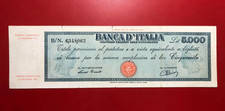 Repubblica Italiana   5000 LIRE TITOLO PROVVISORIO     18-11-1947