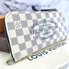 Portafoglio lungo Louis Vuitton Damier Azur Portafoglio Insolite Bifold N63115 usato