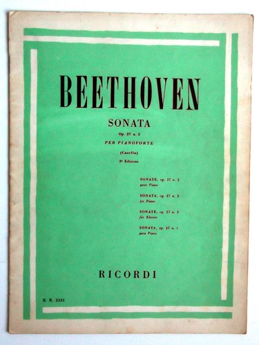 Spartito beethoven sonata - spartito, op
