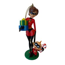 Mrs Incredible Jack Jack Edizione Presidente Ornamento Disney Grolier Pixar
