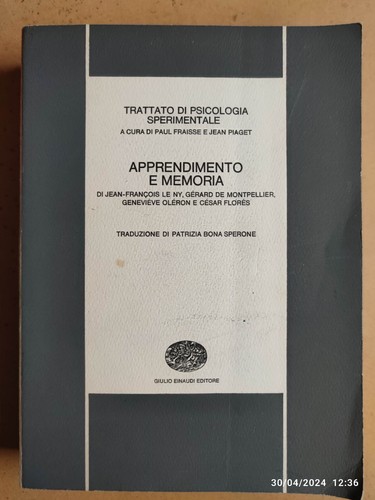 Piaget trattato psicologia - piaget,