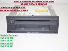 AUDI A3 MMI NAVIGATORE MIB1 MIB2 8V0 035 036 SERVIZIO RIPARAZIONE PROBLEMI AUDIO