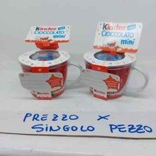 KINDER FERRERO TAZZA ROSSA MUG NATALE 2024 ENTRA E LEGGI