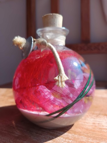 Lampada olio vintage sabbia - ad,