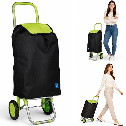 Carrello poseidon verde con - carrello,