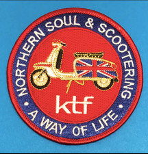 Toppa ricamata circolare mod