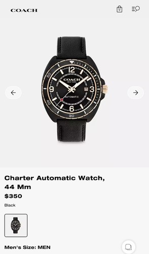 Orologio coach uomo automatico - coach,