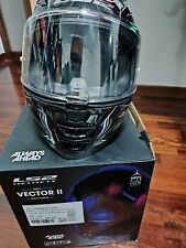 CASCO LS2 FF 811 VECTOR II TROPICAL BLACK WHITE INTEGRALE FIBER COMPOSITE
