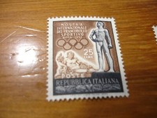 ITALIA 1952 Francobollo Sportivo  Nuovo con Gomma originale e INTEGRA ** MNH SPL