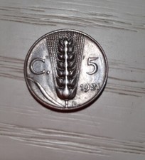 5 Centesimi 1921 "Spiga" Regno