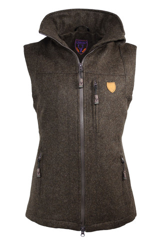 Hubertus gilet loden passau - gilet,