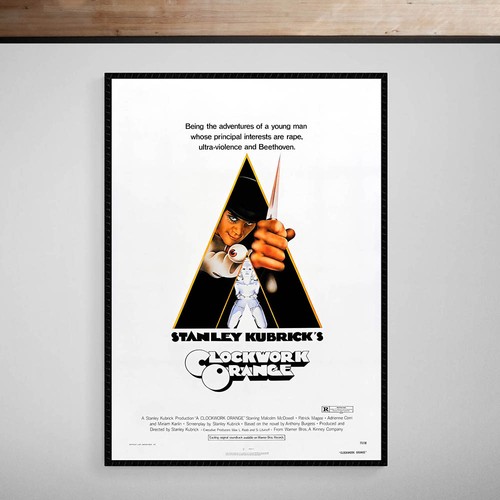 Poster arancione meccanico
