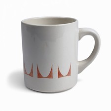 Autentica tazza Herman Miller rilasciata dai dipendenti vintage 8 once Logo rosso MCM Eames epoca USA