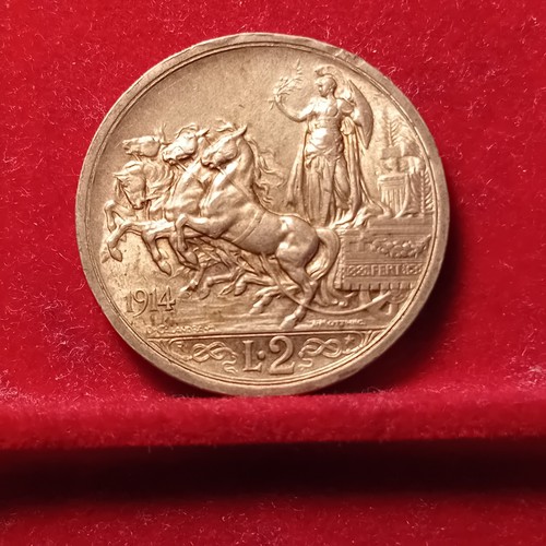 Lire 1914 argento vittorio - 1914,