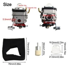 Ricambi Carburatore per Honda Per GX31 Per Generatore Soffiatore Decespugliatore FG100